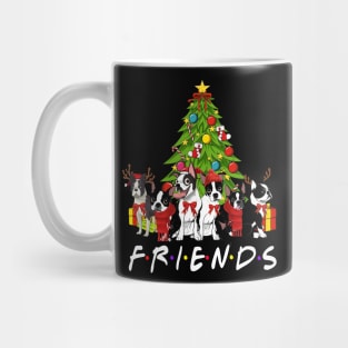 Christmas Tree Boston Terriers Mug